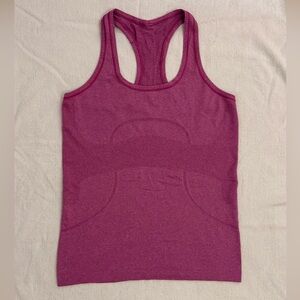 Lululemon Swiftly Berry Purple Racerback Tank Top SZ 8